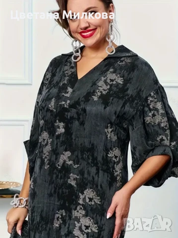 Рокля есен 2025 г. -  5 ХЛ, снимка 4 - Рокли - 51421824