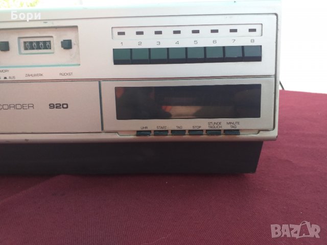 TELEFUNKEN VIDEO RECORDER 920 VHS, снимка 4 - Плейъри, домашно кино, прожектори - 33817175