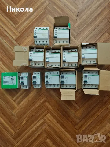 Дефектно токови защити Schneider * 11броя *