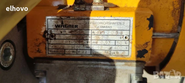 Машина за боядисване Wagenr Finish 104 E, снимка 9 - Други инструменти - 50600332