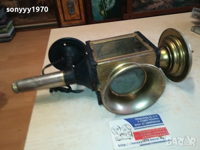 СТАР ФЕНЕР 36СМ ЗА КОЛЕКЦИЯ ДЕКОР ОТ ХОЛАНДИЯ 2202240858, снимка 9 - Антикварни и старинни предмети - 44411893