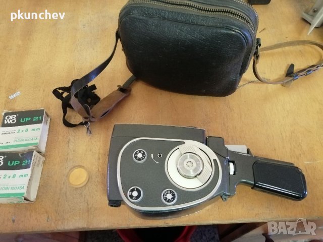 Ретро камера 8мм КВАРЦ М от СССР, снимка 3 - Антикварни и старинни предмети - 41850394
