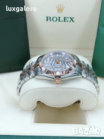 Унисекс часовник Rolex Oyster Perpetual Datejust с автоматичен механизъм, снимка 5 - Мъжки - 41815567