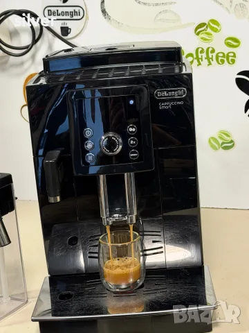 Кафемашина кафе автомат delonghi smart cappuccino с гаранция, снимка 5 - Кафемашини - 55997113