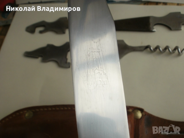 Български нож ножче П.Денев Габрово Шипка кама, снимка 10 - Ножове - 51858083