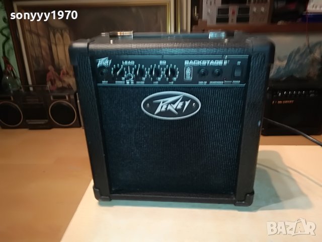 PEAVEY GUITAR AMPLIFIER-ВНОС GERMANY 1302231922, снимка 3 - Ресийвъри, усилватели, смесителни пултове - 39663683