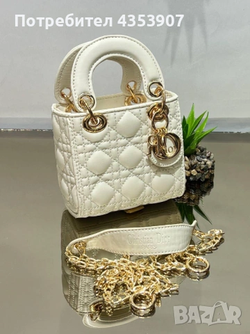 Dior мини чанта, снимка 6 - Чанти - 53231353