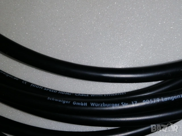 Капествен HDMI с Ethernet 5 метра, снимка 4 - Плейъри, домашно кино, прожектори - 53806843