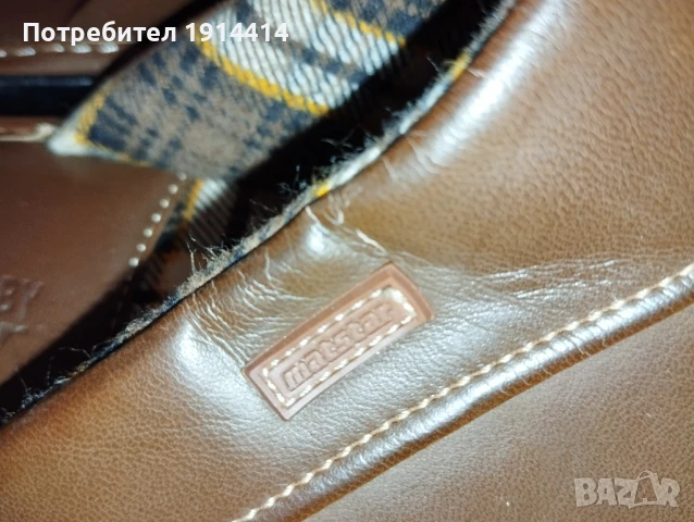 Мъжки кожени пантофи номер 45, снимка 13 - Други - 50590157