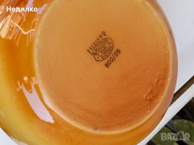 Баварски порцелан,Bauscher Weiden Luzifer,1920г., снимка 10 - Антикварни и старинни предмети - 36026439