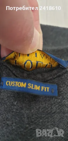 POLO Ralph Lauren Pique Cotton Custom Slim Fit Mens Size M ОРИГИНАЛ! Мъжка Тениска!, снимка 14 - Тениски - 49796177