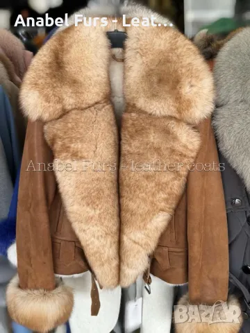 Дамски палта от естествена кожа и естествен косъм, снимка 7 - Палта, манта - 47766121