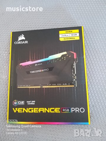 Corsair VENGEANCE RGB PRO 16GB (2x8GB) DDR4 3200MHz, снимка 1