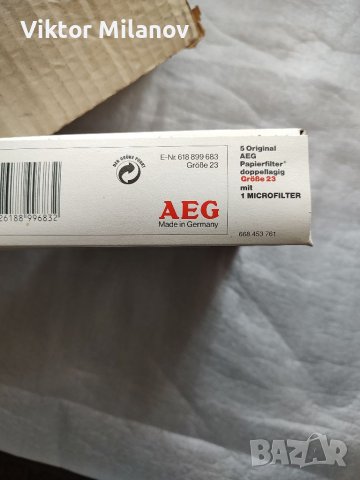 AEG филтри за прахосмукачки, снимка 4 - Прахосмукачки - 40784534