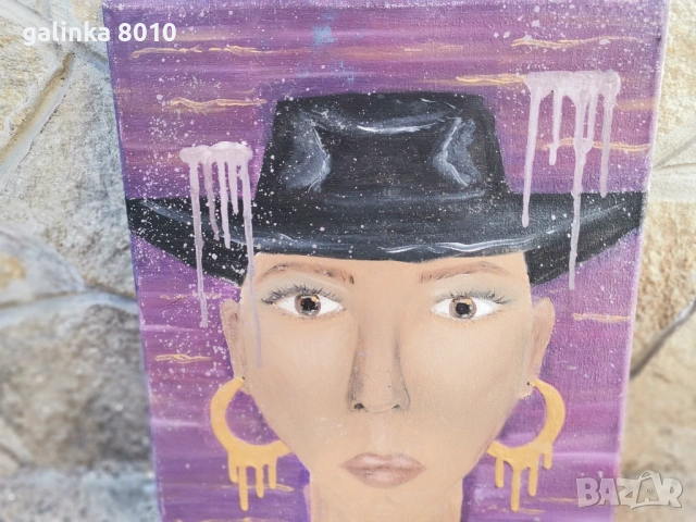 Стара картина, снимка 3 - Картини - 53663287