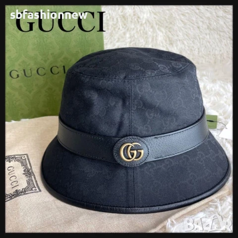 Gucci шапка в черно топ модел, снимка 1