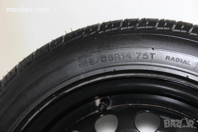 Резервна гума Toyota Aygo (2005-2012г.) 14 цола / 4x100 54.1, снимка 5 - Гуми и джанти - 50662617