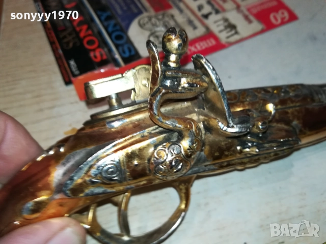 ПИЩОВ ЗАПАЛКА-МАСИВЕН/АНТИКА 2408251150, снимка 10 - Антикварни и старинни предмети - 51471371