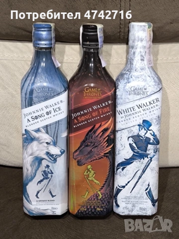 Колекционерски бутилки Game of Thrones