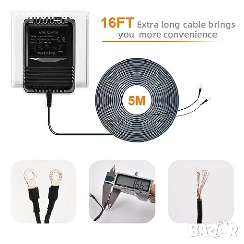 Нов Мощен Трансформатор Захранване Звънец Дом Офис, снимка 2 - Друга електроника - 42534881