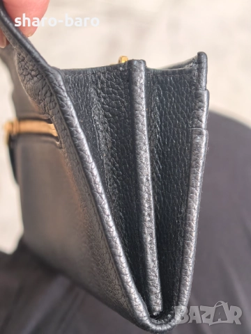 Prada Continental Long Wallet Vitello Daino Leather , снимка 10 - Портфейли, портмонета - 51899692