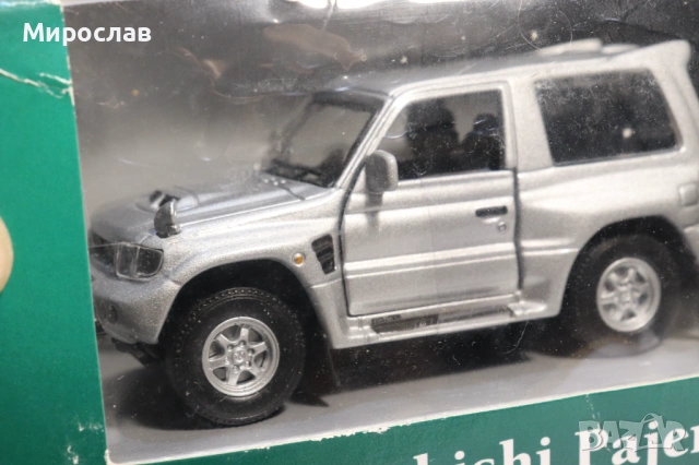 1/43 MITSUBISHI PAJERO ДЖИП КОЛИЧКА КАМИОН МОДЕЛ, снимка 5 - Колекции - 53341743