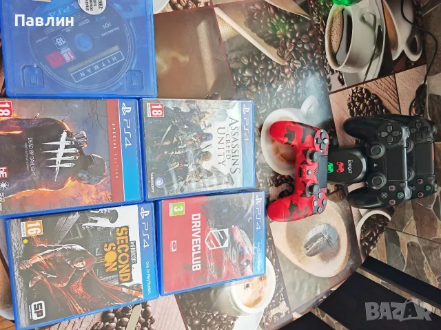 Ps 4 slim плюс три джойстика., снимка 3 - PlayStation конзоли - 56058153