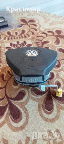 Еърбек волан за VW Golf 5 ,трилъчев, снимка 4 - Части - 53596127