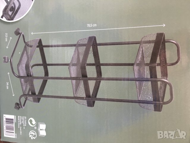 метална помощна количка на колелца подвижна масичка етажерка сервизна сервиране декорация, снимка 6 - Други - 40683148
