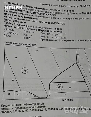 продавам широколистна гора, снимка 3 - Земеделска земя - 55877056