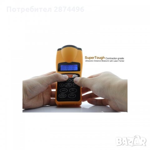 1001 Лазерна ултразвукова ролетка, снимка 4 - Измервателни инструменти - 35832415