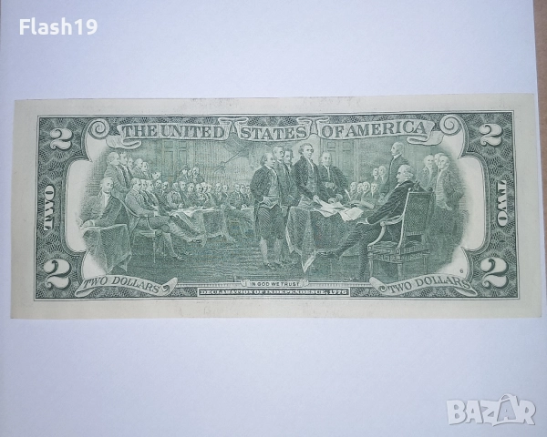 САЩ 2 долара 2017 UNC, снимка 2 - Нумизматика и бонистика - 51861079