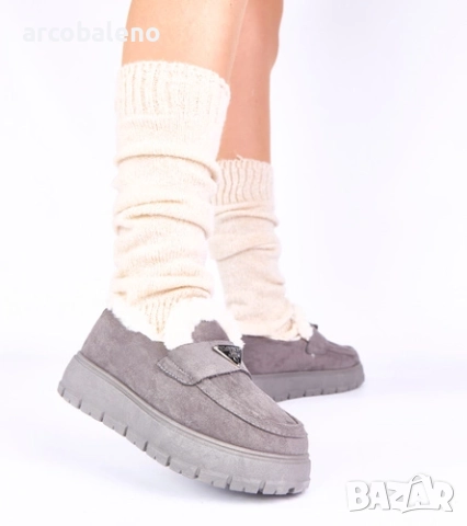 Дамски мокасини на платформа с подплата от Kirby, 5цвята , снимка 13 - Дамски ежедневни обувки - 52862344