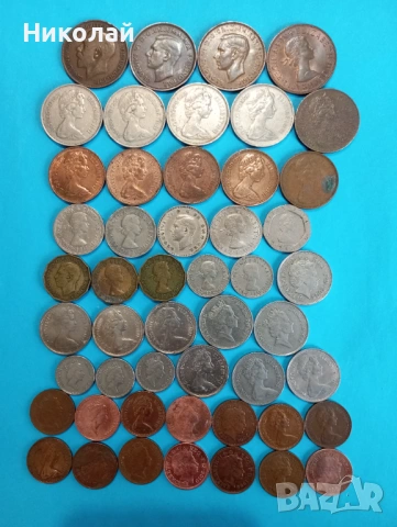 Лот монети Великобритания , снимка 6 - Нумизматика и бонистика - 53244242