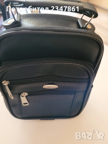 Мъжка кожена чанта, снимка 6 - Чанти - 51804975