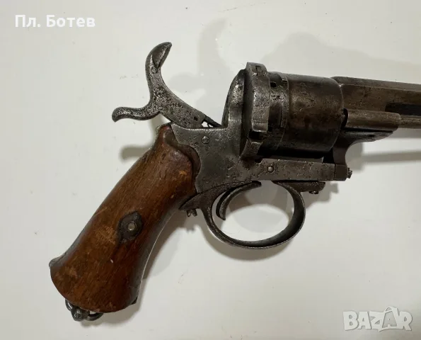 Стар револевер, пистолет, снимка 2 - Антикварни и старинни предмети - 55842058