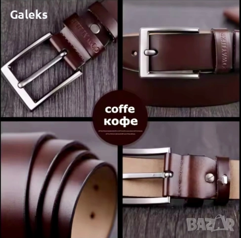 Мъжки, Премиум Спортен Кожен Колан COWATHER*/ Естествена телешка кожа!, снимка 15 - Колани - 49757236