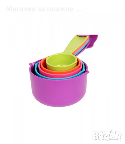 КОМПАКТЕН КУХНЕНСКИ СЕТ ОТ 5 БРОЯ МЕРИТЕЛНИ ЛЪЖИЦИ ОТ 30 ДО 250МЛ - код 9028, снимка 2 - Аксесоари за кухня - 34240651