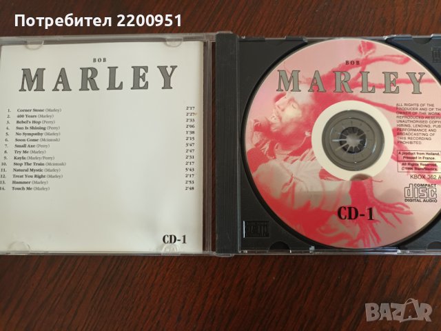 BOB MARLEY, снимка 3 - CD дискове - 41696991