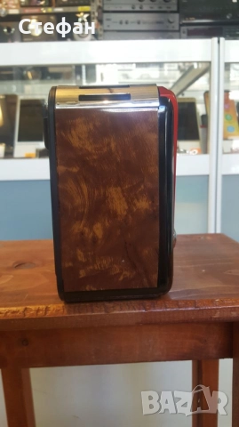 НОВО Ретро радио със соларен панел модел PX-BT455S Радио, usb, памет карта. Работи на ток и на батер, снимка 5 - Радиокасетофони, транзистори - 51987222