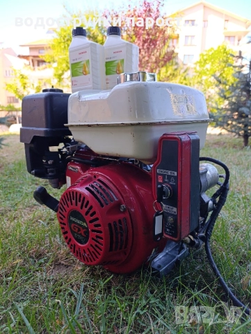 Четиритактов бензинов двигател с въздушно охлаждане, снимка 4 - Градинска техника - 52462333