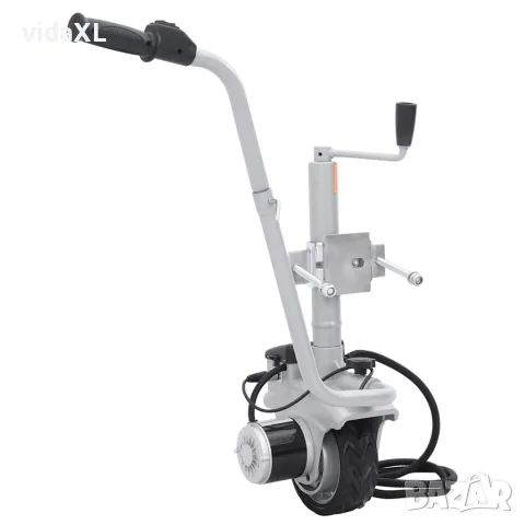 vidaXL Алуминиево моторизирано опорно колело за ремарке 12 V 350 W, снимка 3 - Ремаркета - 56147557