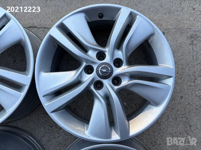 4 броя алуминиеви джанти за Opel Astra H,Opel Zafira B,Opel Meriva B 17, снимка 8 - Гуми и джанти - 56159879