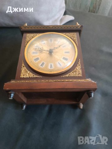 стар каминен часовник, снимка 2 - Антикварни и старинни предмети - 42691552