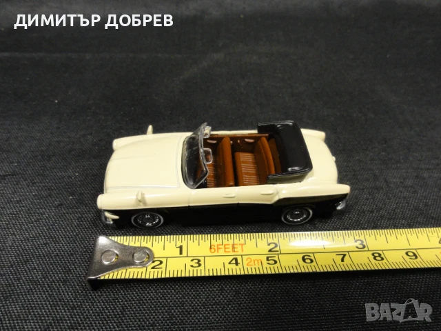 1/64 РЕТРО МЕТАЛНА КОЛИЧКА SACHSENRING CABRIO GRELL, снимка 7 - Колекции - 50506327