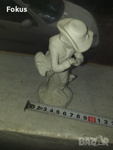 Sitzendorf - фигура статуетка порцелан, снимка 8 - Антикварни и старинни предмети - 53370312