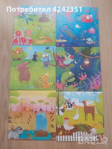 Монтесори лото - кутия с животни, снимка 6 - Образователни игри - 49697690