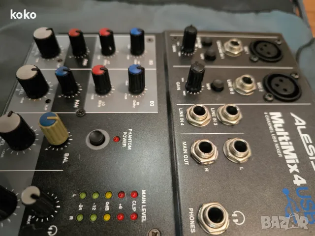 Alesis пулт смесител миксер , снимка 4 - Ресийвъри, усилватели, смесителни пултове - 55972713
