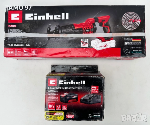 Einhell TC-AP 18/2800 Li - Чисто нов саблен трион 18V 4.0Ah 