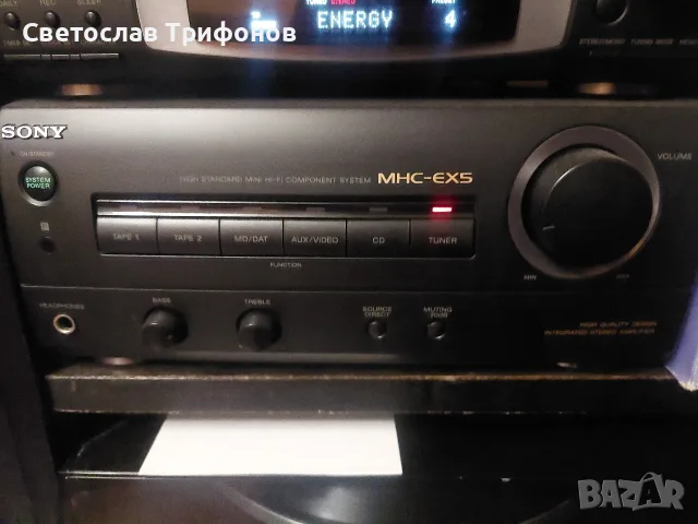 sony mhc-ex5 продавам , снимка 6 - Аудиосистеми - 56277150